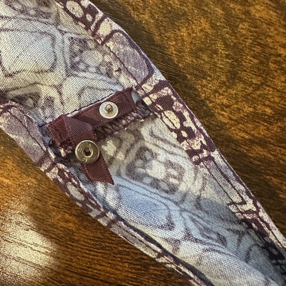 LOFT Navy Geometric Mini Dress - Picture 4 of 4